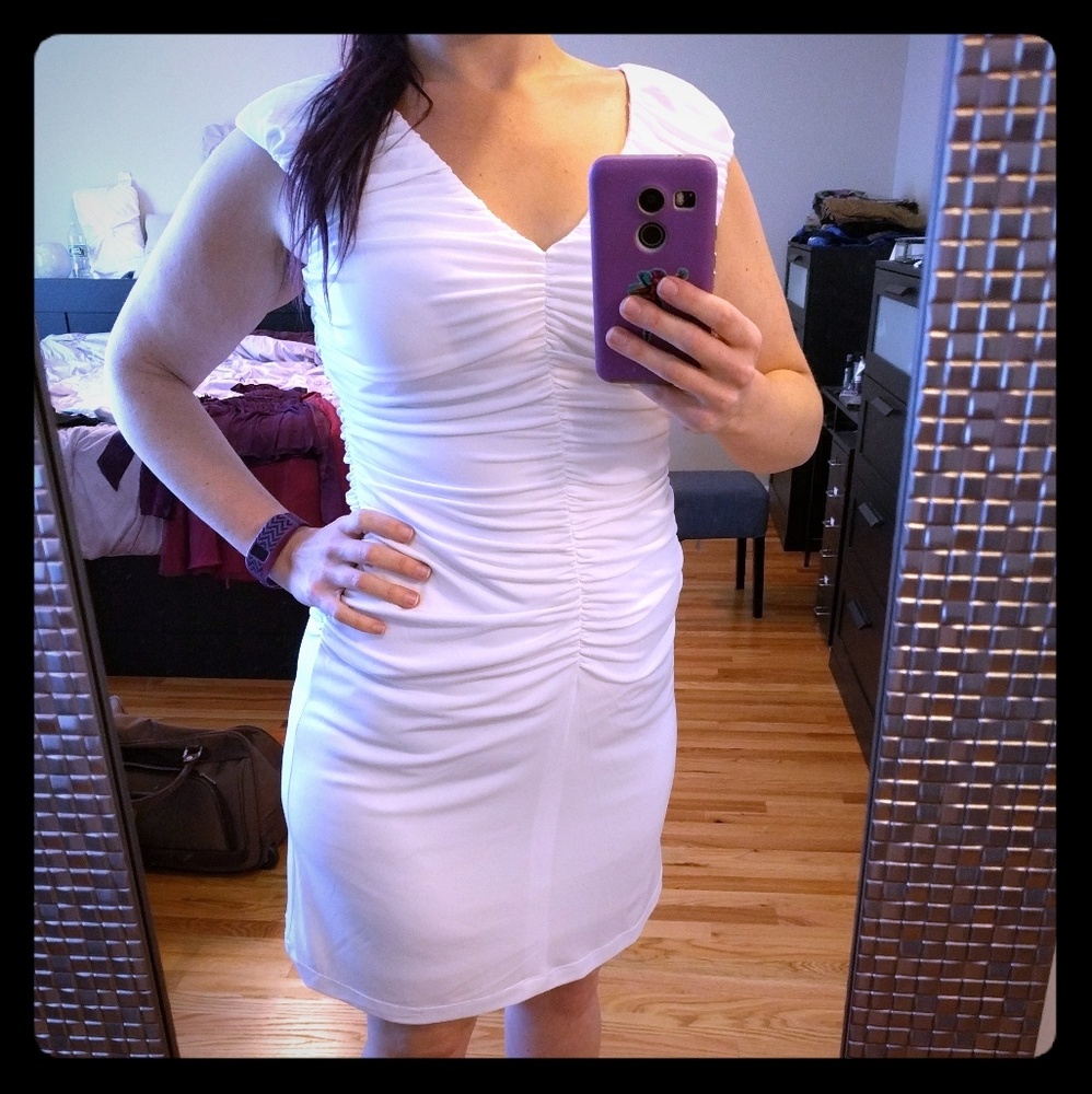 White dress